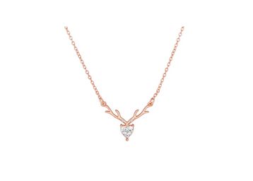 Heart Shaped Necklace Pendant Chain At just Rs.299