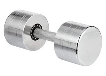 Amazon Brand - Symactive Chrome Plated Steel Dumbbell at Just Rs.3129
