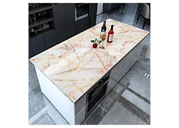 Wolpin Wall Stickers Marble Wallpaper at Just Rs.499