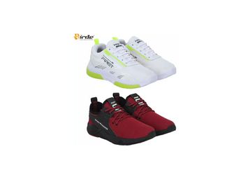 Combo Pack Of 2 Casual Shoes Sneakers For Men At just Rs.499