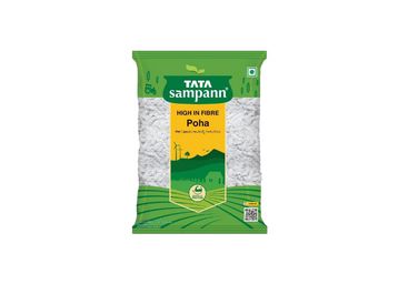 Tata Sampann High in Fibre White Thick Poha, 500g At just Rs.48