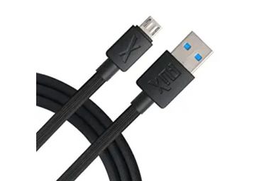 Flix Micro Usb Cable For Smartphone (Black) at Just Rs.39