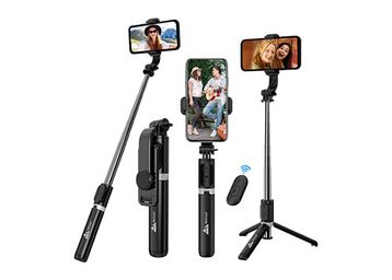 WeCool S2 Bluetooth Extendable Selfie Stick with Wireless Remote at Just Rs.689