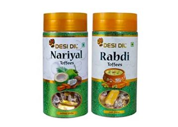 Desi Dil Nariyal & Rabdi Toffees/Suitable for Men, Women and Children at Just Rs.225