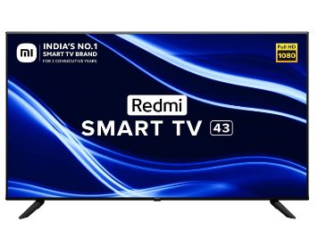 Redmi 108 cm (43 inches) Android 11 Series Full HD Smart LED TV L43M6-RA/L43M7-RA (Black)