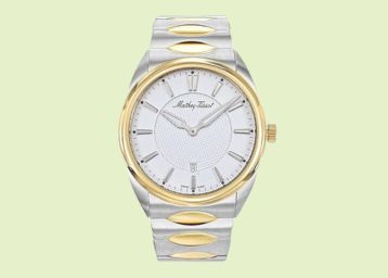 Mathey-Tissot Swiss Made Analog White Dial Men