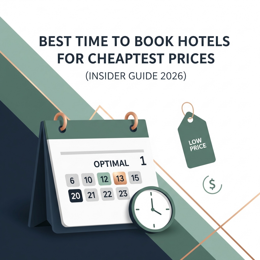 Best Time to Book Hotels for Cheapest Prices (Insider Guide)
