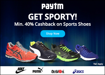 Unisex Sports Shoes at Upto 75% Off + Extra Minimum 40% Cashback