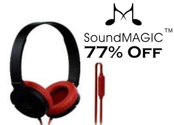 Flat 77% Off SoundMagic P10S Headphone 