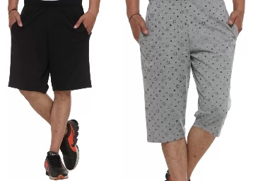STEAL : Men Shorts & 3/4 Th 70-80% Off From Just Rs. 197 {Flipkart Assured}