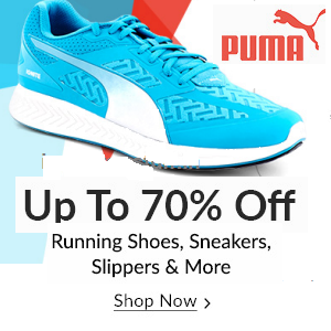 Super Deal :- Puma Footwear Minimum 70% OFF from Rs. 239