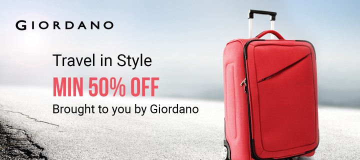 giordano luggage website