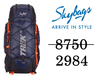skybags rucksack 75l