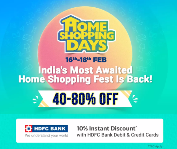 Flipkart Big Home Shopping Days Sale - Top Offers Updated