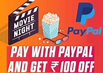 Sign Up For FREE & Get Rs. 100 Off at BookMyShow [ Paypal Now In India ]