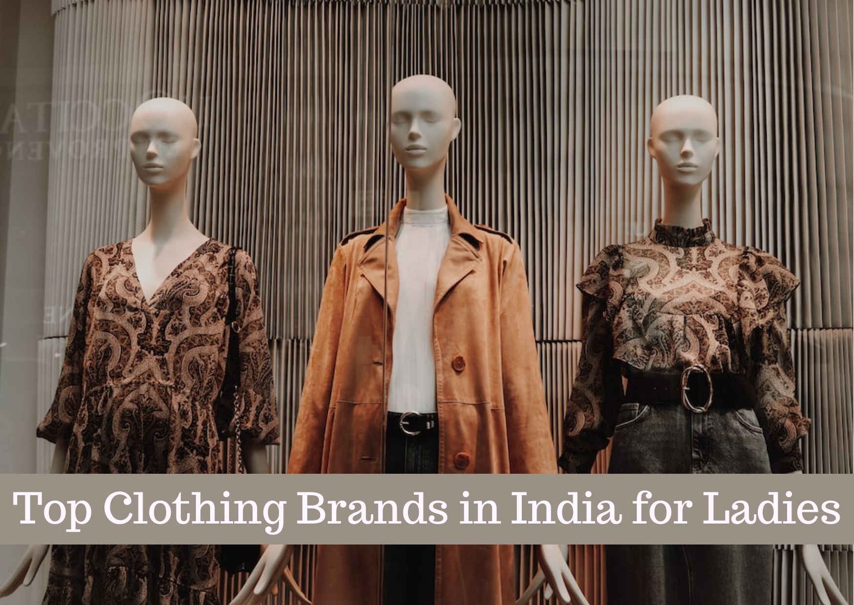 Top 22 Clothing Brands in India for Ladies [For Ladies Suits & Dresses]