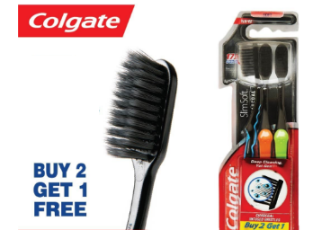 colgate toothbrush charcoal slim soft rs freekaamaal
