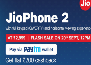 Sale Today - Jio Phone 2 Sale : Price, Features and More [29 Nov, 2018]