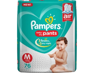 pampers diapers medium 76