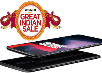 OnePlus 6 Offer of Amazon Great Indian Sale: Flat Rs. 5,000 OFF + 10% Bank Discount