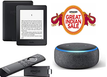 Amazon Exclusive Devices Offer - Get Up To Rs. 3500 Off On Echo, Kindles & More