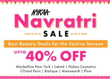 Nykaa Dussehra Sale: Upto 40% OFF on Top Makeup Brands M.A.C, Loreal, Lotus, Garnier
