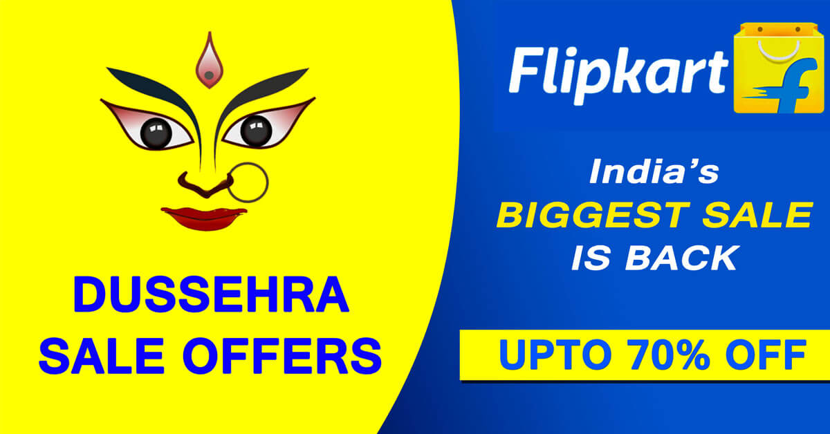 Flipkart Dussehra Sale 2022: Upto 80% off on Mobile, Laptop, TV and more