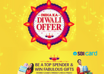SBI Cards Diwali offers: Amazing Cashback on Electronics, Travel + Mega Prizes