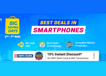 Flipkart Big Saving Days Sale On Mobiles - Get Up To 40% Off + 10% Bank Offer