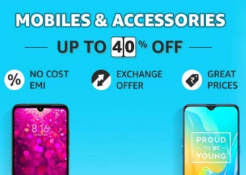 Amazon Summer Sale on Mobiles and Accessories - Upto 40% OFF