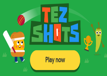Google Tez Shots Game - Win scratch Cards Up to Rs. 3,300