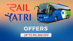 Railyatri Offers Online - Get Up to Rs. 360 Cashback on your Bookings