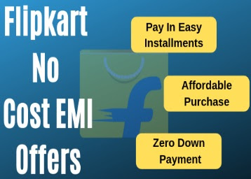 Flipkart No Cost EMI Offer on Smartphones, Laptops, and Appliances