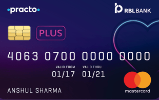 Practo Credit Card - Get Free Medicines, Lab tests, and online consultations