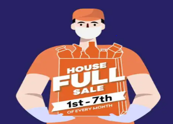 Grofers Housefull Sale - Up to 80% off + Bank offers [1st - 7th May]