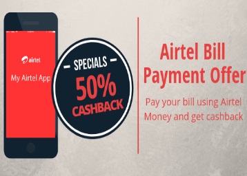 Airtel Bill Payment Offers - Earn Cashback on Postpaid, Electricity and more