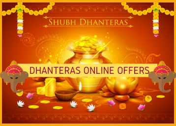 Dhanteras Online Offers - Get exciting offers on Gold, Car, and more