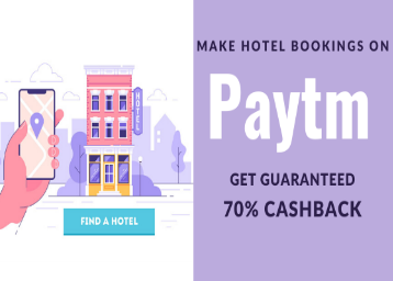 Paytm Hotel Booking Offer - Up to 50% Cashback on Hotel Booking
