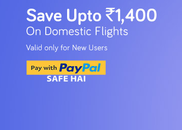 Yatra PayPal Offer - Save Up to Rs. 1,200 on Domestic Flights