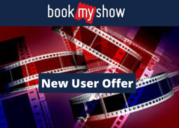 BookMyShow New User Offer - Get upto 100% Cashback