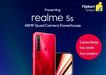 Realme 5s Launch in India: Price, Features, and More [20th November]
