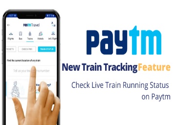 How to Check Live Train Running Status online on Paytm?