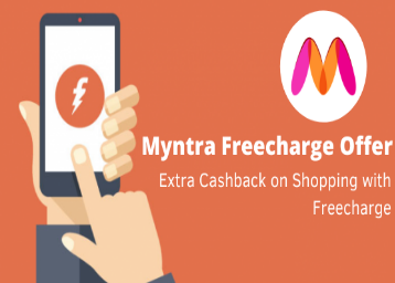 Myntra Freecharge Offer - 10% Cashback On Shopping