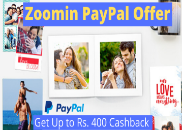Zoomin PayPal Offer - Get Upto Rs. 400 Cashback Voucher