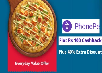 Dominos Pizza Offer for Today - Up to 50% Cashback on Pizza Order