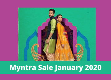 Myntra Sale January 2020: Up to 80% Off + Bank Offers
