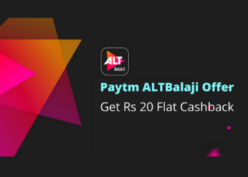 Paytm ALTBalaji Offer - Get Rs 20 Flat Cashback