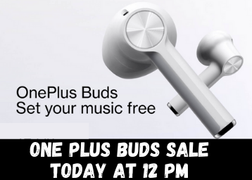 OnePlus Buds Sale in India - Today at 12 PM