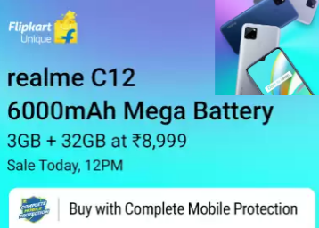 Realme C12 Price In India: Sale Starts Today At 12 On Flipkart