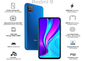 Redmi 9 @₹8,999 - 4GB RAM | Multi-task King